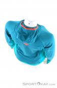 Dynafit Alpine LS Womens Shirt, , Turquoise, , Female, 0015-10704, 5637671175, , N4-14.jpg
