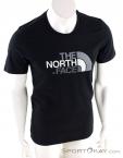 The North Face S/S Easy Tee Mens T-Shirt, The North Face, Noir, , Hommes, 0205-10193, 5637671278, 888656148624, N2-02.jpg