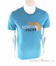 The North Face S/S Easy Tee Mens T-Shirt, The North Face, Blue, , Male, 0205-10193, 5637671281, 191928980076, N2-02.jpg
