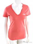 The North Face S/S Simple Dom Womens T-Shirt, The North Face, Rose, , Femmes, 0205-10194, 5637671300, 0, N2-02.jpg