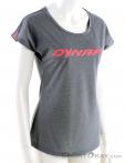 Dynafit 24/7 Logo SS Womens T-Shirt, , Gray, , Female, 0015-10715, 5637671842, , N1-01.jpg