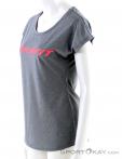 Dynafit 24/7 Logo SS Womens T-Shirt, , Gray, , Female, 0015-10715, 5637671842, , N1-06.jpg