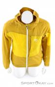 Ortovox Merino Windbreaker Womens Outdoor Jacket, , Yellow, , Female, 0016-10815, 5637672632, , N3-03.jpg