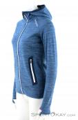 Ortovox Fleece Light Melange Womens Sweater, Ortovox, Azul, , Mujer, 0016-10817, 5637672668, 4251422516419, N1-06.jpg