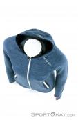 Ortovox Fleece Light Melange Womens Sweater, Ortovox, Blue, , Female, 0016-10817, 5637672668, 4251422516419, N4-04.jpg