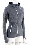 Ortovox Fleece Light Melange Womens Sweater, , Gray, , Female, 0016-10817, 5637672674, , N1-01.jpg
