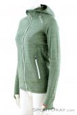 Ortovox Fleece Light Melange Womens Sweater, Ortovox, Verde, , Mujer, 0016-10817, 5637672679, 4251422516464, N1-06.jpg