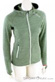 Ortovox Fleece Light Melange Womens Sweater, Ortovox, Green, , Female, 0016-10817, 5637672679, 4251422516464, N2-02.jpg