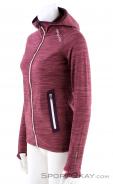 Ortovox Fleece Light Melange Womens Sweater, Ortovox, Rojo, , Mujer, 0016-10817, 5637672683, 4251422516600, N1-06.jpg