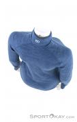Ortovox Fleece Light Melange Women Sweater, Ortovox, Blue, , Female, 0016-10818, 5637672699, 4251422516617, N4-14.jpg