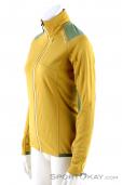 Ortovox Fleece Light Grid Womens Fleece Jacket, Ortovox, Amarillo, , Mujer, 0016-10819, 5637672725, 4251422517515, N1-06.jpg