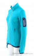 Ortovox Fleece Light Womens Fleece Jacket, , Turquoise, , Female, 0016-10820, 5637672771, , N1-06.jpg
