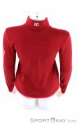 Ortovox Fleece Light Womens Fleece Jacket, , Red, , Female, 0016-10820, 5637672776, , N3-13.jpg