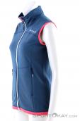 Ortovox Fleece Light Womens Outdoor Vest, Ortovox, Blue, , Female, 0016-10821, 5637672780, 4250875291591, N1-06.jpg