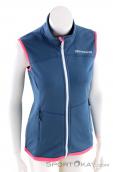 Ortovox Fleece Light Womens Outdoor Vest, Ortovox, Blue, , Female, 0016-10821, 5637672780, 4250875291591, N2-02.jpg