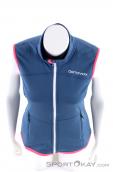 Ortovox Fleece Light Womens Outdoor Vest, , Blue, , Female, 0016-10821, 5637672780, , N3-03.jpg
