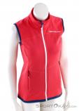 Ortovox Fleece Light Womens Outdoor Vest, , Rose, , Femmes, 0016-10821, 5637672786, , N2-02.jpg