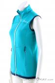 Ortovox Fleece Light Womens Outdoor Vest, , Turquoise, , Female, 0016-10821, 5637672791, , N1-06.jpg
