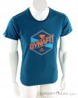 Dynafit Graphic CO SS Mens T-Shirt, Dynafit, Bleu, , Hommes, 0015-10736, 5637672796, 4053865945395, N2-02.jpg