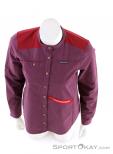Ortovox Merino Ashbey LS Women Shirt, , Red, , Female, 0016-10822, 5637672822, , N3-03.jpg