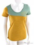 Ortovox 150 Cool Logo Womens T-Shirt, , Yellow, , Female, 0016-10823, 5637672834, , N2-02.jpg