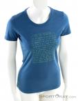 Ortovox 150 Cool Rules Womens T-Shirt, Ortovox, Bleu, , Femmes, 0016-10825, 5637672880, 4251422519922, N2-02.jpg