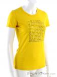 Ortovox 150 Cool Rules Womens T-Shirt, Ortovox, Yellow, , Female, 0016-10825, 5637672885, 4251422519861, N1-01.jpg