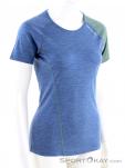 Ortovox 120 Cool Tec Fast Forward Womens T-Shirt, Ortovox, Azul, , Mujer, 0016-10827, 5637672945, 4251422521321, N1-01.jpg