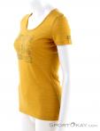 Ortovox 120 Cool Tec Puzzle Womens T-Shirt, Ortovox, Yellow, , Female, 0016-10829, 5637672983, 4251422521017, N1-06.jpg