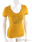 Ortovox 120 Cool Tec Puzzle Womens T-Shirt, Ortovox, Yellow, , Female, 0016-10829, 5637672983, 4251422521017, N2-02.jpg