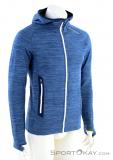 Ortovox Fleece Light Melange Hoody Mens Fleece Jacket, , Blue, , Male, 0016-10844, 5637673499, , N1-01.jpg