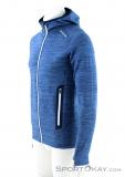 Ortovox Fleece Light Melange Hoody Mens Fleece Jacket, , Blue, , Male, 0016-10844, 5637673499, , N1-06.jpg