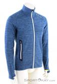 Ortovox Fleece Light Melange Mens Fleece Jacket, , Blue, , Male, 0016-10847, 5637673516, , N1-01.jpg
