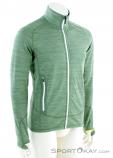 Ortovox Fleece Light Melange Mens Fleece Jacket, , Green, , Male, 0016-10847, 5637673528, , N1-01.jpg