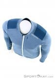 Ortovox Fleece Light Grid Mens Fleece Jacket, Ortovox, Blue, , Male, 0016-10849, 5637673536, 4251422517850, N4-04.jpg