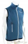 Ortovox Fleece Light Mens Outdoor Vest, , Blue, , Male, 0016-10853, 5637673592, , N1-01.jpg