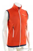 Ortovox Fleece Light Mens Outdoor Vest, , Orange, , Male, 0016-10853, 5637673601, , N1-01.jpg