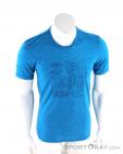 Ortovox 120 Cool Tec Puzzle Mens T-shirt, Ortovox, Bleu, , Hommes, 0016-10863, 5637673742, 4251422521468, N2-02.jpg