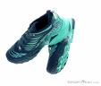 La Sportiva Akasha Womens Trail Running Shoes, La Sportiva, Turquoise, , Female, 0024-10509, 5637674650, 8020647760138, N3-08.jpg