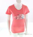 The North Face S/S Easy Tee Spiced Womens T-Shirt, The North Face, Rose, , Femmes, 0205-10218, 5637676405, 191928975355, N2-02.jpg