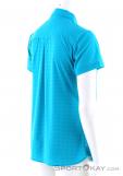 Salewa Puez Minicheck Dryton SS Womens Outdoor Shirt, Salewa, Blue, , Female, 0032-10517, 5637677154, 4053865972698, N1-16.jpg