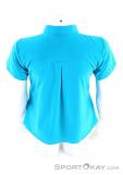 Salewa Puez Minicheck Dryton SS Womens Outdoor Shirt, Salewa, Blue, , Female, 0032-10517, 5637677154, 4053865972698, N3-13.jpg