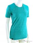 Salewa Pedroc Hybrid Dry SS Womens T-Shirt, Salewa, Turquoise, , Female, 0032-10635, 5637677160, 4053866002011, N1-01.jpg