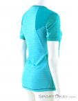 Salewa Pedroc Hybrid Dry SS Womens T-Shirt, Salewa, Turquesa, , Mujer, 0032-10635, 5637677160, 4053866002011, N1-16.jpg