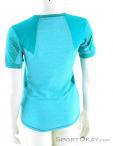 Salewa Pedroc Hybrid Dry SS Womens T-Shirt, Salewa, Turquesa, , Mujer, 0032-10635, 5637677160, 4053866002011, N2-12.jpg