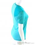 Salewa Pedroc Hybrid Dry SS Womens T-Shirt, Salewa, Turquoise, , Female, 0032-10635, 5637677160, 4053866002011, N2-17.jpg