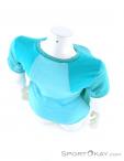 Salewa Pedroc Hybrid Dry SS Womens T-Shirt, Salewa, Turquoise, , Female, 0032-10635, 5637677160, 4053866002011, N4-14.jpg