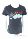 Marmot Esterel Tee Womens T-Shirt, Marmot, Červená, , Ženy, 0066-10339, 5637677178, 889169558290, N2-02.jpg