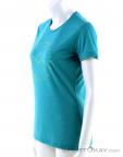 Salewa Alta Via Drirelease SS Womens T-Shirt, Salewa, Bleu, , Femmes, 0032-10637, 5637677185, 4053865986848, N1-06.jpg