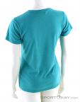 Salewa Alta Via Drirelease SS Womens T-Shirt, Salewa, Bleu, , Femmes, 0032-10637, 5637677185, 4053865986848, N2-12.jpg